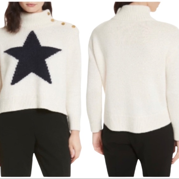 kate spade Sweaters - KATE SPADE L Star Sweater Wool Cashmere ..